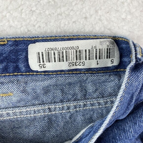 Carhartt Jeans Mens 42x32 Blue Actual 40x32 Relaxed Fit Straight Leg Workwear - Picture 9 of 15